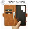 LC.IMEEKE For Samsung Galaxy S26 Ultra Case Wallet Microfiber Leather Phone Cover