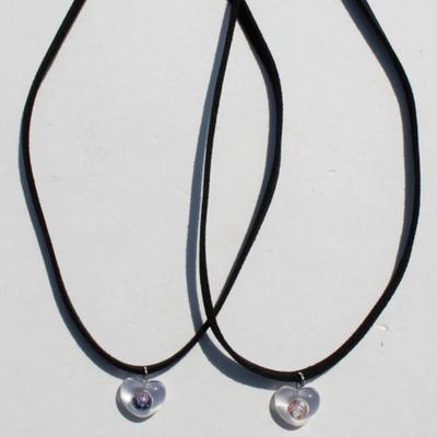 Luvinball Heart Snowball Choker