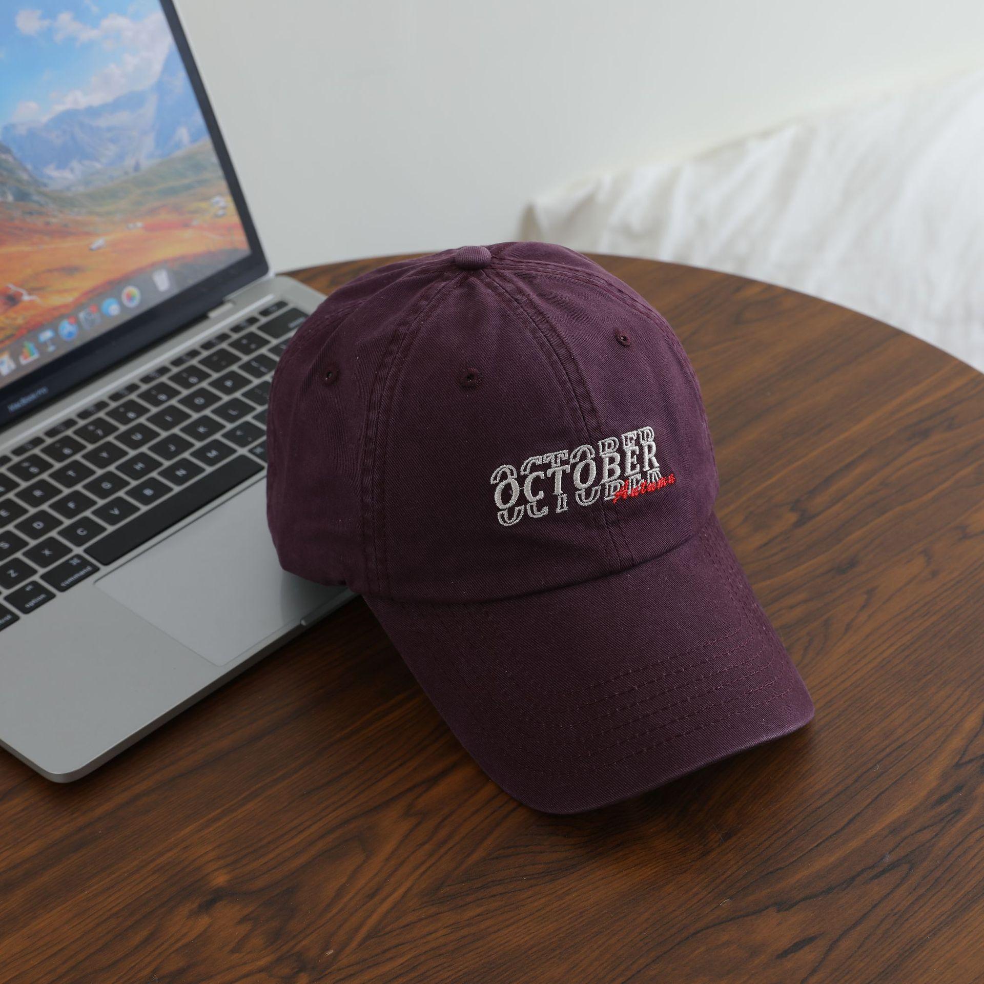 

Бейсболка Dongdaemun женская 2025 новая модная универсальная шляпа от солнца мужская парная кепка с буквами алфавита прилив M（56-58cm） фиолетовый