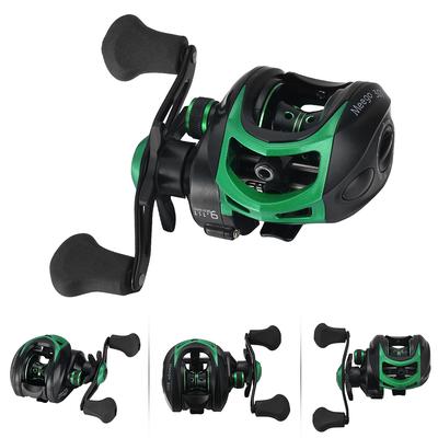 Lightweight High Speed9.1:1Gear Fishing Reel 19+1 Ball Bearings Baitcasting