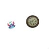 Acrylic Swan Tabletop Sculpture And Singing Bird Wall Clock Centerpiece for Elegant Office Bookshelf