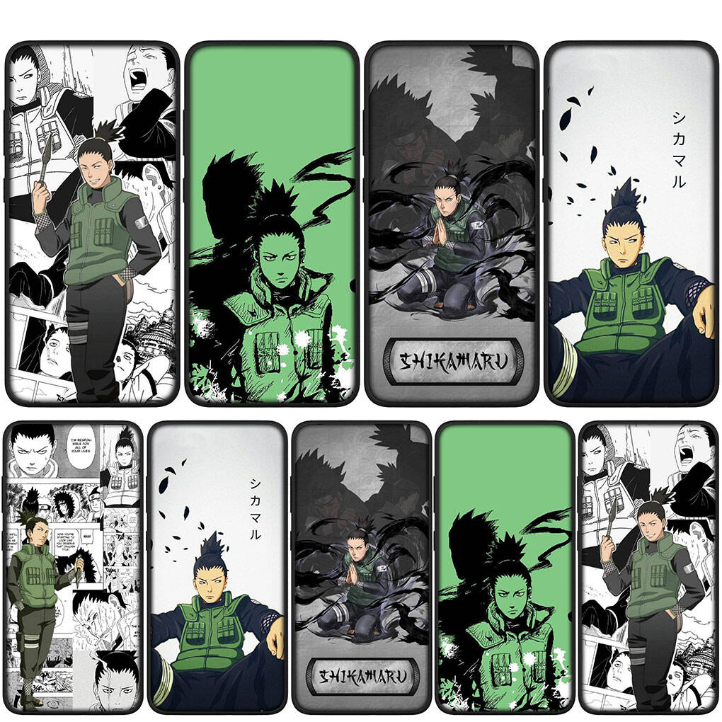 Cover for iPhone 17 16 15 Xiaomi Poco X7 Redmi Note 14 13 12 11 Pro Max 16e Samsung Galaxy S25 S24 S23 OPPO Huawei Nara Shikamaru Naruto Phone Case