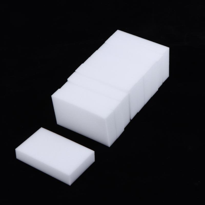 10Pcs Magic Sponge Cleaner Multi-Functional Melamine Cleaning Sponges For Pool Cue Household Bathroom Cleaning Tools