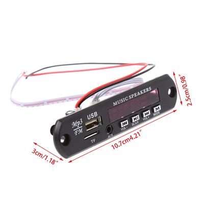 Wireless Bluetooth-compatible Remote Control MP3 Board Car Radio Module