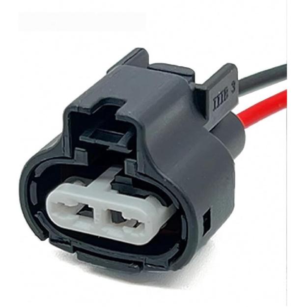Automotive Electrical Connectors 1 Pc 2 Pin 90980-11163 7283-1224-10 Car Reversing Lights Sen/*SOR Plug Wiring Harness for Japanese IAT MAT 2.2mm