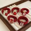Sternzeichen Haargummi & Stirnband Glückstasche: Damen 2026 Neuer Stil Gummiband Haarschmuck