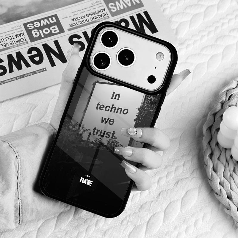 Techno Music Phone Case For IPhone 17 16e 15 14 13 12 11 Pro Max Air Mini Soft Protective Cover