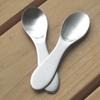 Nagao Caviar Spoon Stainless Set of Made In Japan Petite, 18-8 Steel, 2,