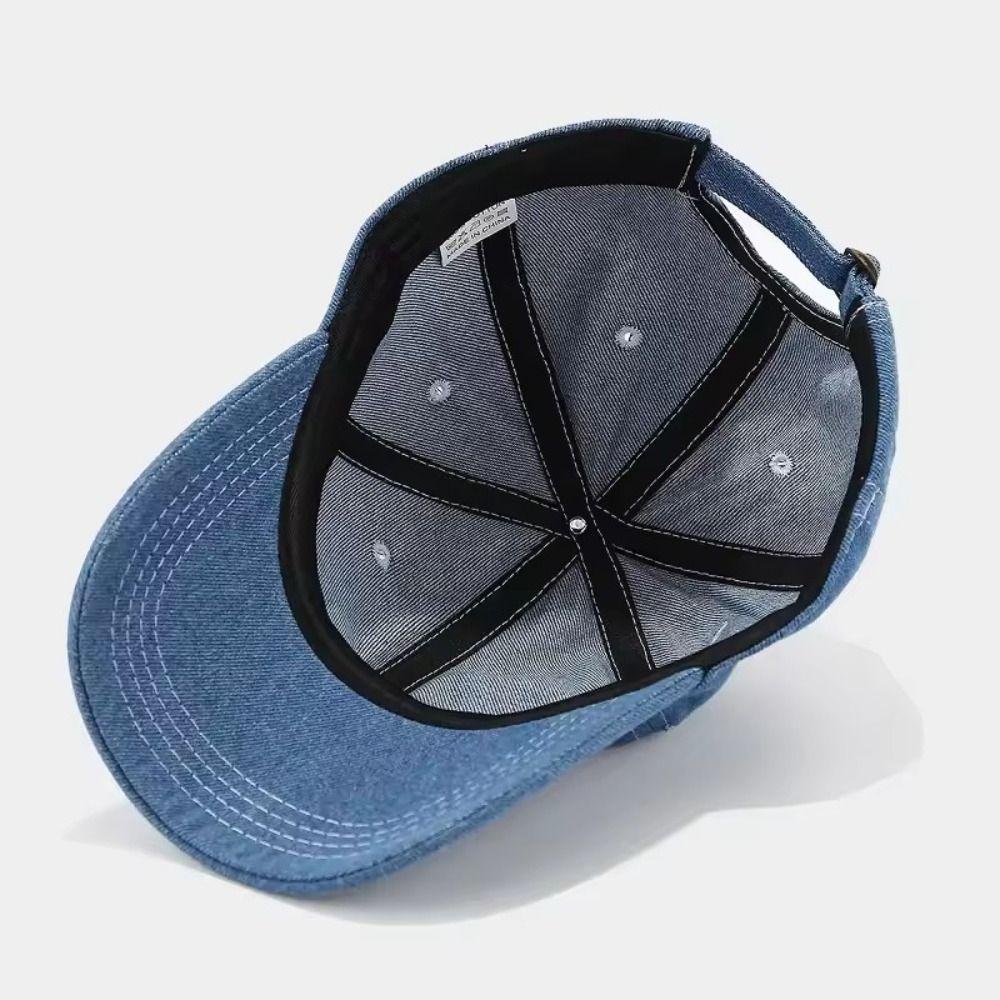 Breathable Baseball Cap Solid Color Trucker Hat Fashion Sun Hat  Outdoor Sports