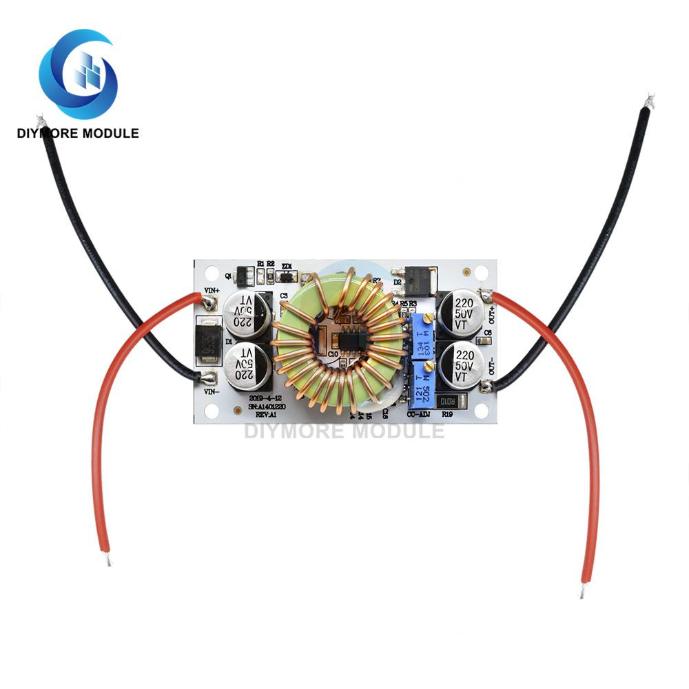 500W/250W 10A Step Up Power Supply DC 8.5V-48V to 10-50V Boost Converter Constant Voltage Current Drive Module Adjustable CC CV