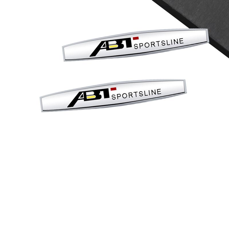 Sportsline Emblem Car Styling 3D Sticker Metal LOGO Badge Seat Body Decoration