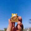 Top Quality Kawaii Mini Cat Ornament Garden kitten statue Gift Kids Children Baby Room Decor Toy Miniature Figurines Home Decor