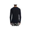 Nike Solid Color Crew Neck Long Sleeve Sweater Men sweater Black 832183-010