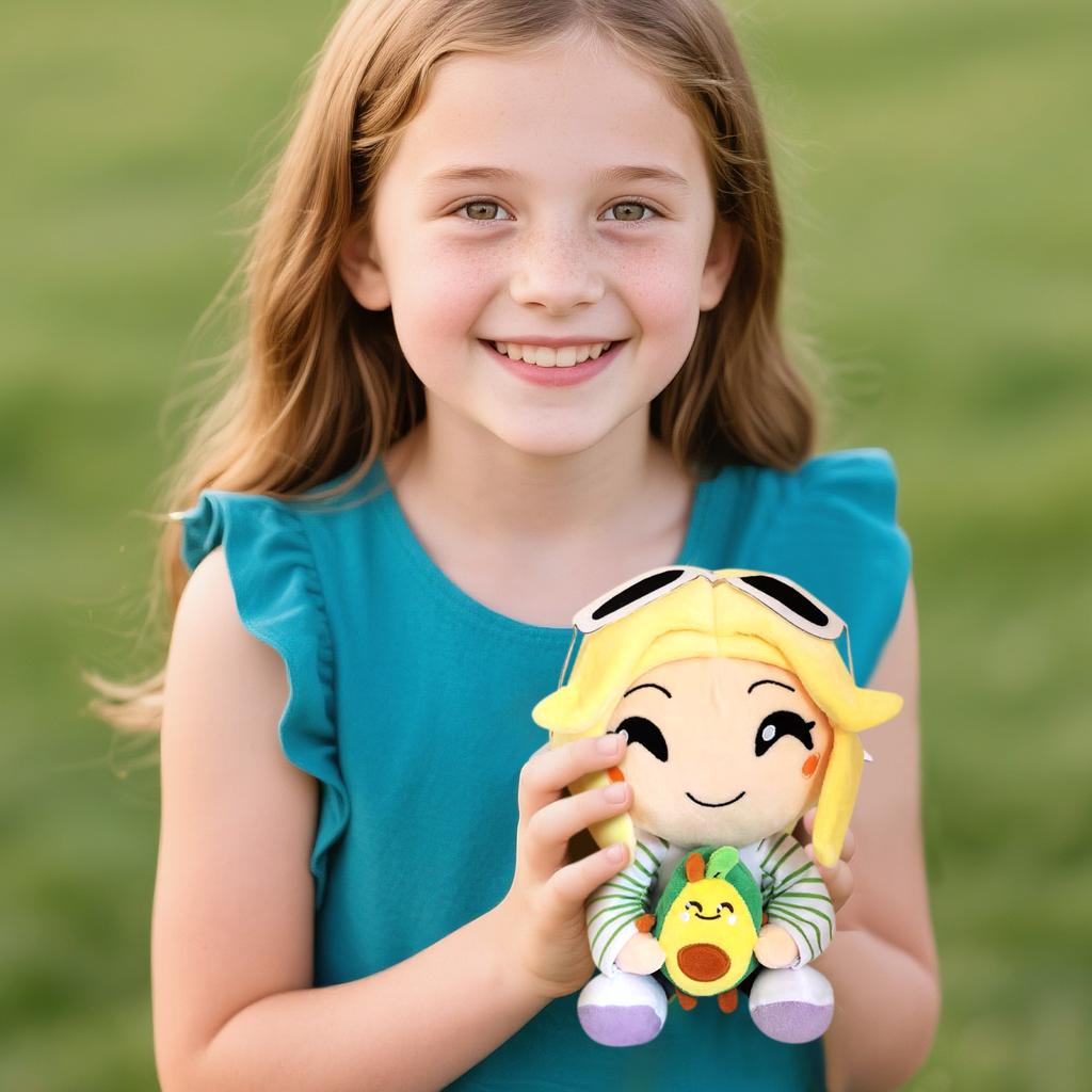 Plush Doll, Toy Gift, Cartoon , Children's Rag Doll, Children's Gift Pillow(No Standard)
