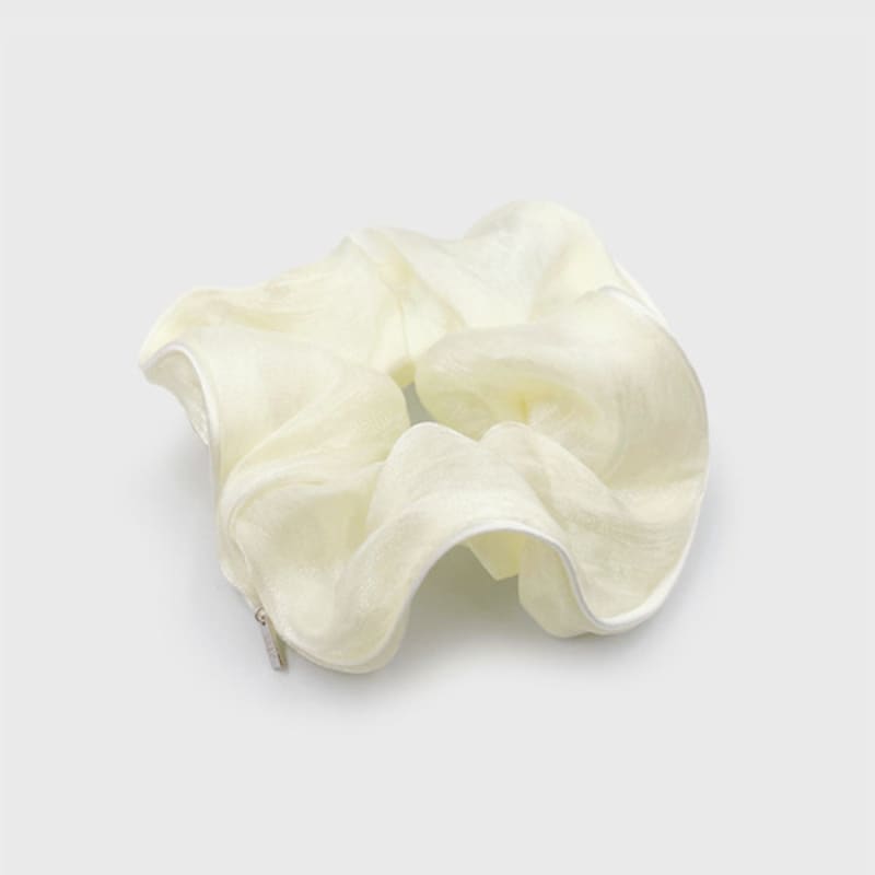Jean Paul Clarisse Piped Organza Scrunchie JP-22-049S
