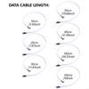 Type C to USB-C Slim 90 Angled Adapter Cable Power Bank Flexible Cable FPC PD Charging Data Cable Type-C Bend Flat Silicone Wire