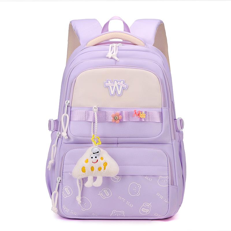 

Cartoon Printed Large Capacity Backpack Japanese Versatile Soft Girl Schoolbag Girl New Backpack