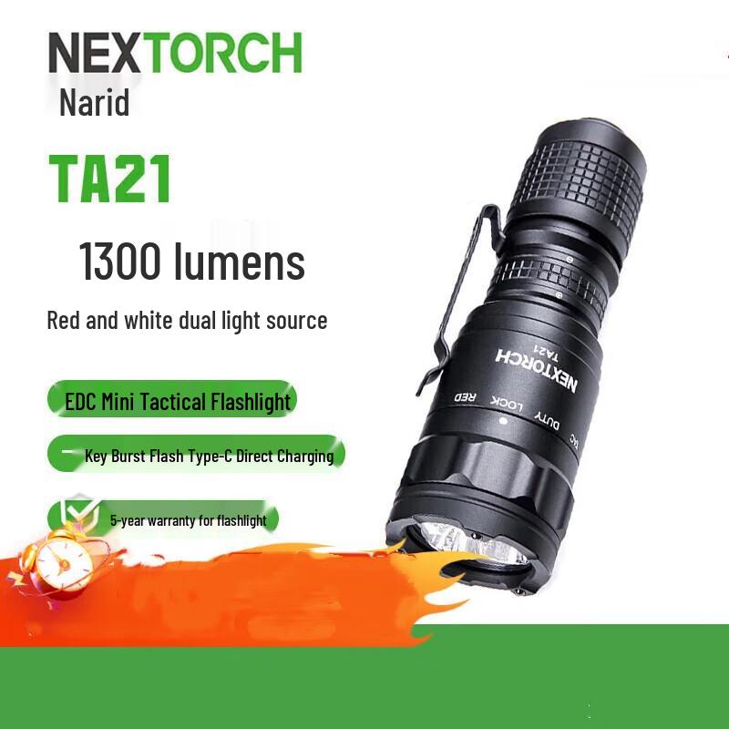 NEXTORCH Rechargeable EDC Tactical and Duty Flashlights