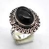 Black Onyx Ethnic Handmade Ring Jewelry US Size-5.75 R 5872
