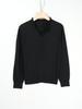 Autumn/Winter Women's 100% Pure Wool Ruffled Collar Sweater in Chinese Style - Little Chicken Yellow Base Layer
