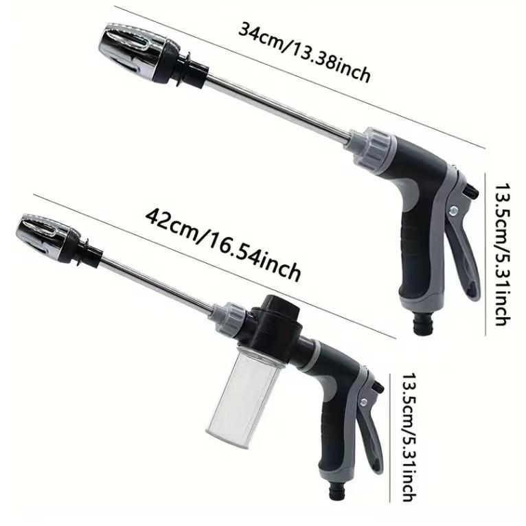 Superstark Explosionsgeschützt Einziehbarer Wasserschlauch mit Hochdruck-Spritzpistole für Autowäsche & Gartenarbeit