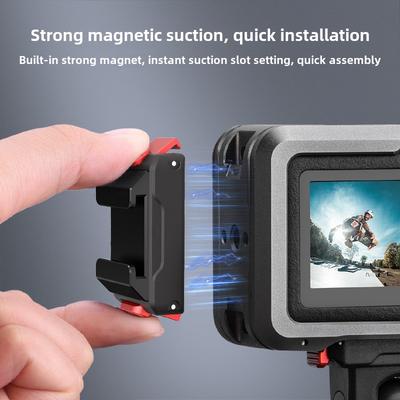 Suitable for DJI ACTION 5Pro/4/3 Quick Release Cold Shoe Expansion Parts, Transfer Base Magnetic Base Accessories