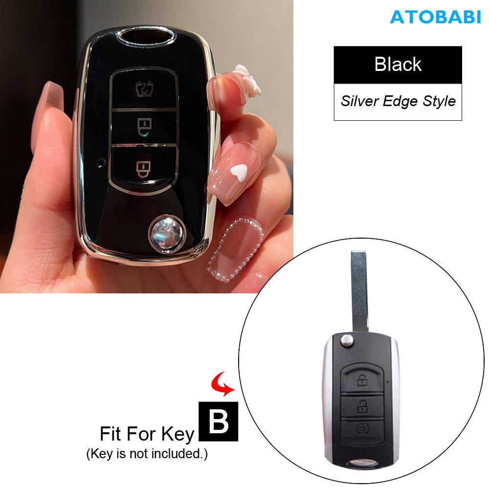 Tpu Car Key Cover Remote Fobs Cases Protector Keychain Holder Auto Accessories For Dfsk Dongfeng Fengguang 580 Dfm Glory 560 500