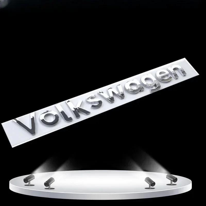 

New ABS Car Trunk Volkswagen Logo Decorative Sticker Auto Styling Emblem Badge Sticker Decal For VW Golf MK5 MK6 MK7 Passat