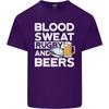 Blood Sweat Rugby and Beers Funny Unisexs Light Cotton TShirt