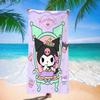 Popular Beach Towels Children'S Cartoon Quick-Drying Beach Towels Microfiber Digital Printing Bath Towels