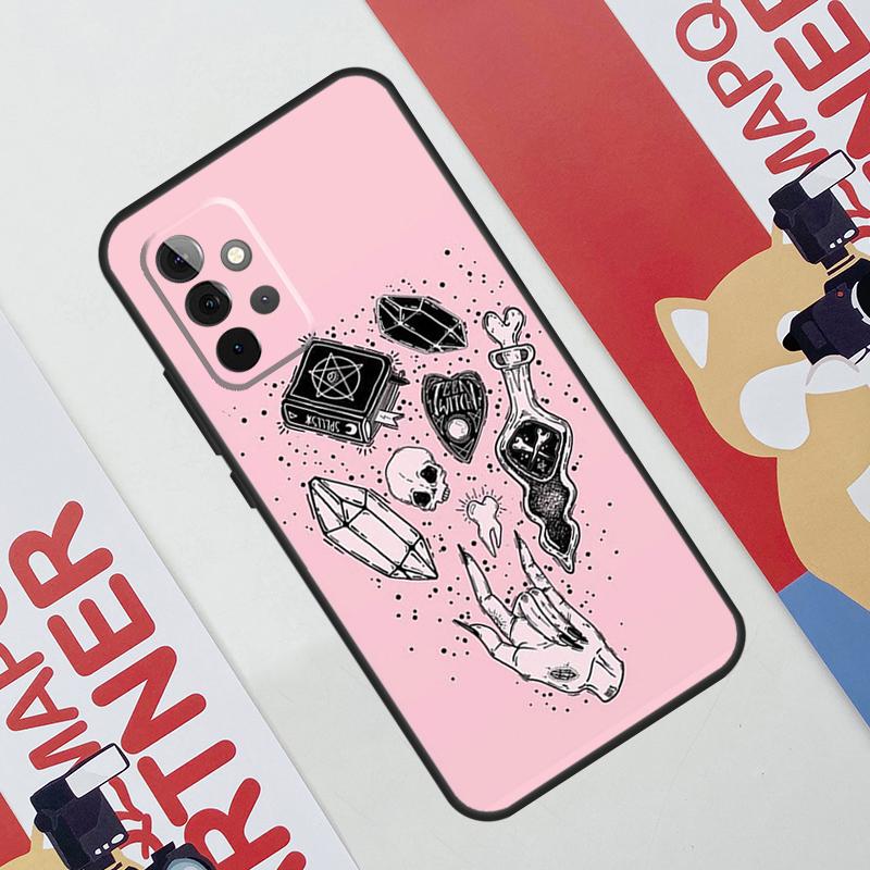 Hexerei Okkultes Pentagramm Hülle Für Samsung Galaxy A06 A16 A36 A56 A55 A35 A33 A53 A13 A23 A17 A54 A34 A14 A52 A32 A15