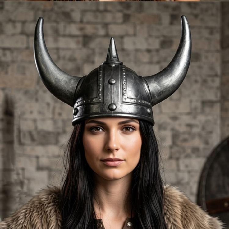 Hełmy Wikingów Wojowników z Rogami Średniowieczna Era Wikingów Hełmy Wikingów z Rogami Berserkerzy Żołnierz Kapelusz Wojownika Sallet