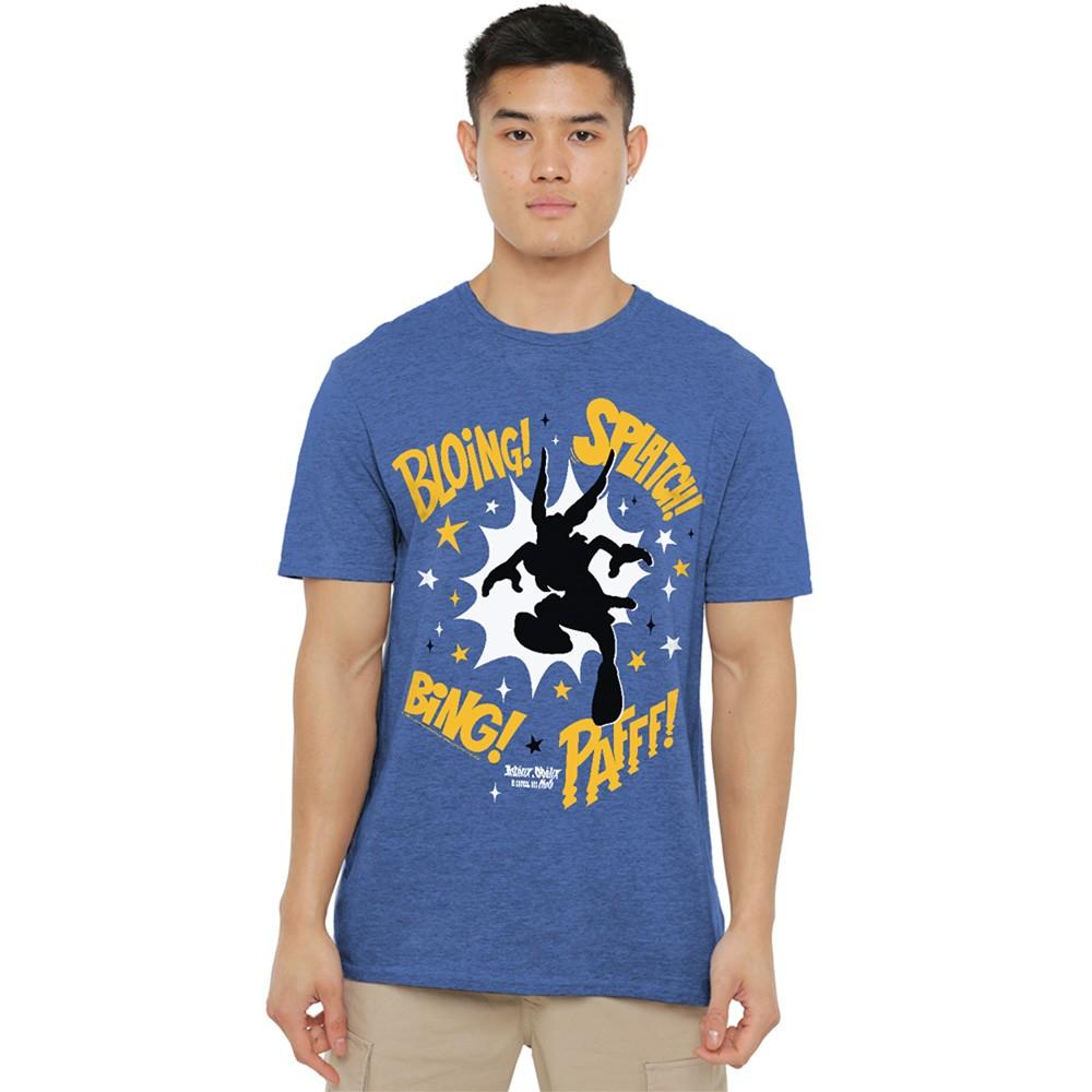 Asterix Obelix Asterix Fight Silhouette Unisex T-Shirt S-3XL Heather Royal XXL