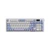 Three Mode 2.4G Bluetooth Wired Keyboard ABS RGB Backlight Keyboard  PC Gift