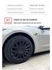Tesla Model 3 Symmetrische Turbinenrad-Radkappen mit Felgenschutz