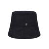 VARZAR VA Square Drop Overfit Bucket Hat Black