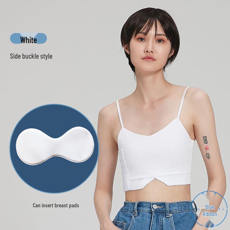 

Chest Binding Camisole for Bust Reduction - Slim Strap Design for Comfort & Support XL (Bust 90-95 cm)