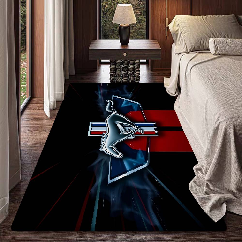 Horse Mustang Hallway Carpet Washable Non-Slip Living Room Sofa Chairs Area Mat Kitchen Doormat Area Rug