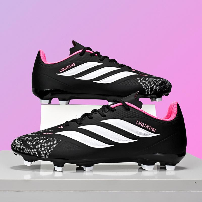 Unisex AG Long Spike Soccer Shoes - Ideal for Teens & Students In Training and Competition
