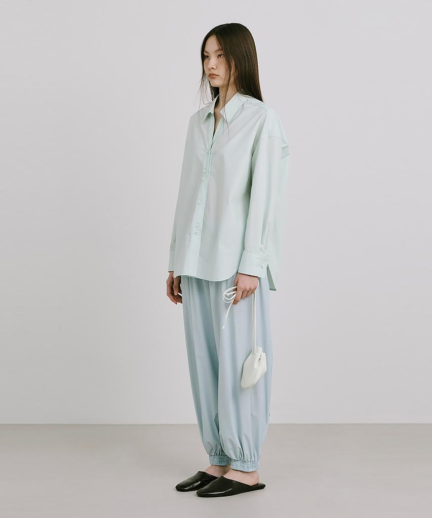 Bundercammer Shirred Moon Jar Pants_Light Blue