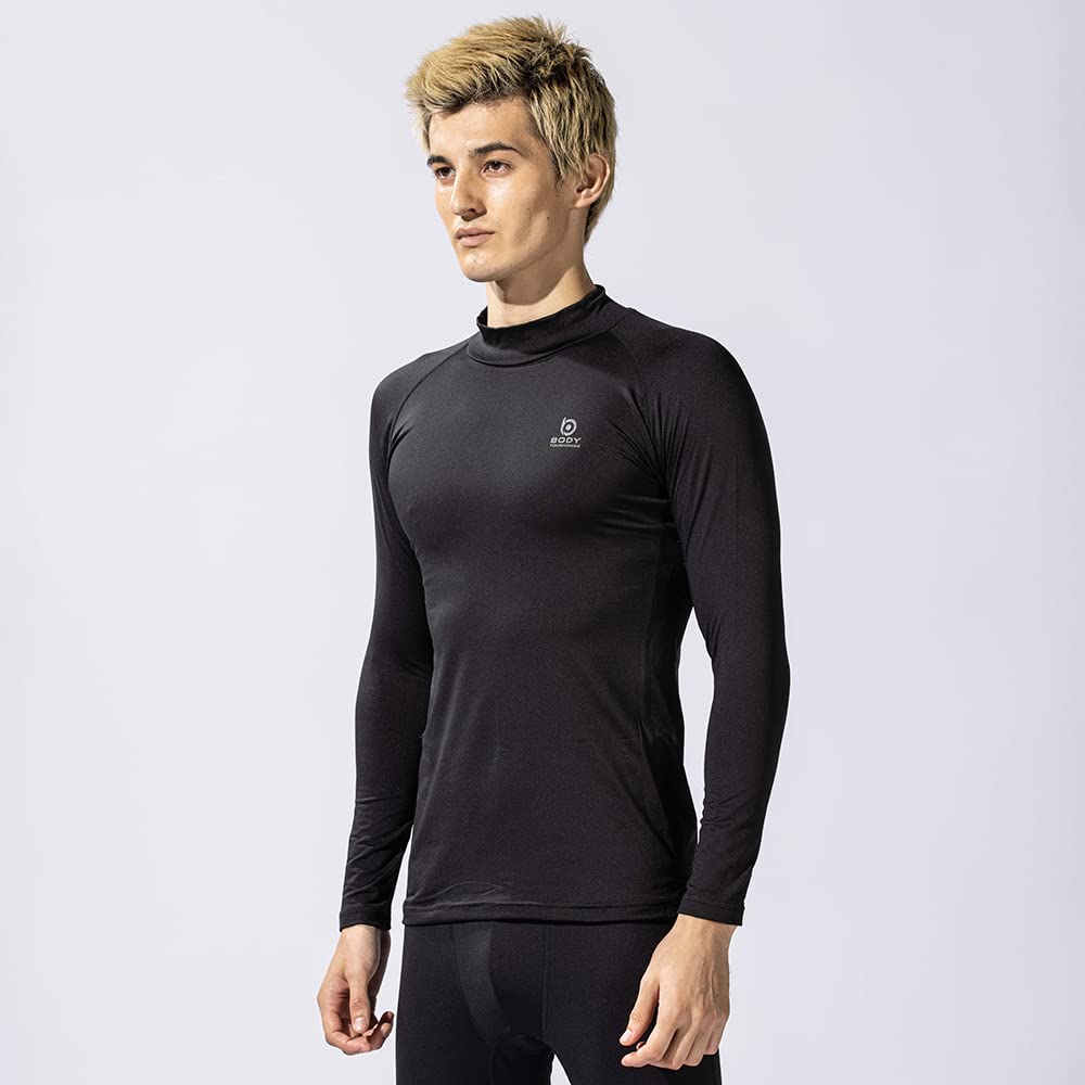 Otafuku Gloves Thermodeo Long Sleeve High Neck Winter Innerwear Full Size M Men's [Warm, Deodorizing, Sweat-Wicking, Quick-Drying, Compression] JW-275