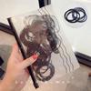 Korean Style Simple Elastic Hair Tie – Small, Thin High Elastic Band for Girls, Basic Hair Ring Headwear