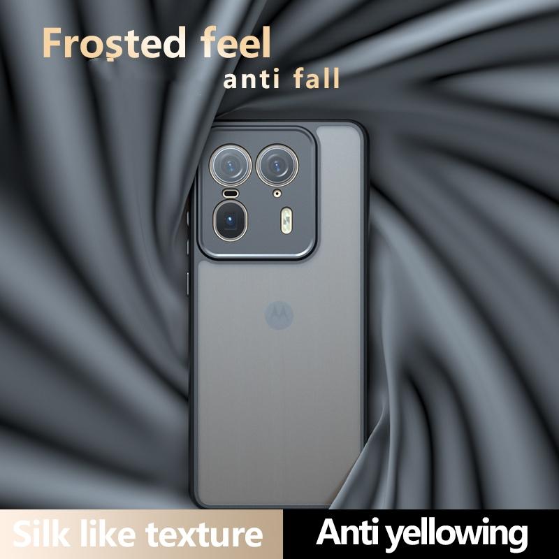 For Moto Edge 50 Ultra Case Cover Motorola Moto Edge 50 Ultra Capas Bumper Matte Frosted Transparent Fundas Moto Edge 50 Ultra