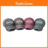 Orleans New Letter Embroidery Cotton Baseball Cap With Adjustable Adults For