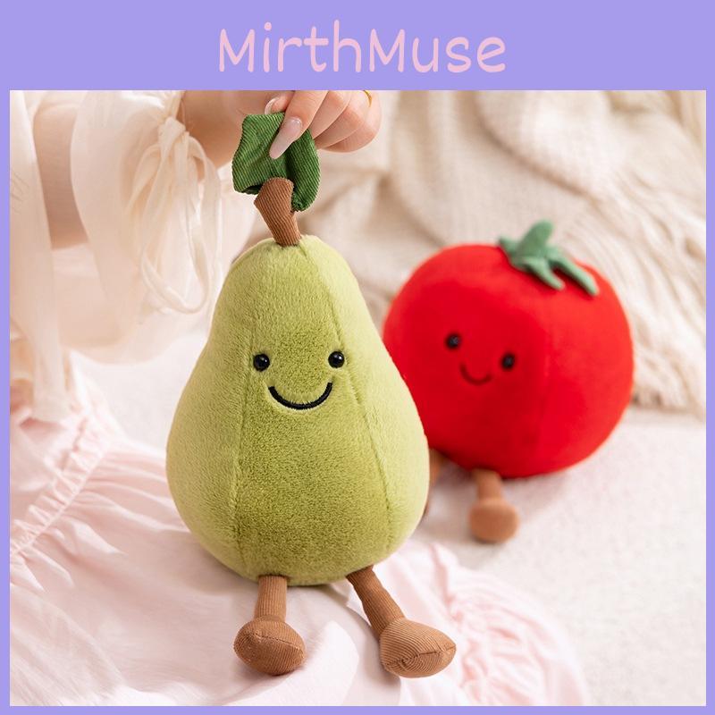 Vegetables Cartoon Fruits Plush Toy Stuffed Doll For Childrens Decoration Room