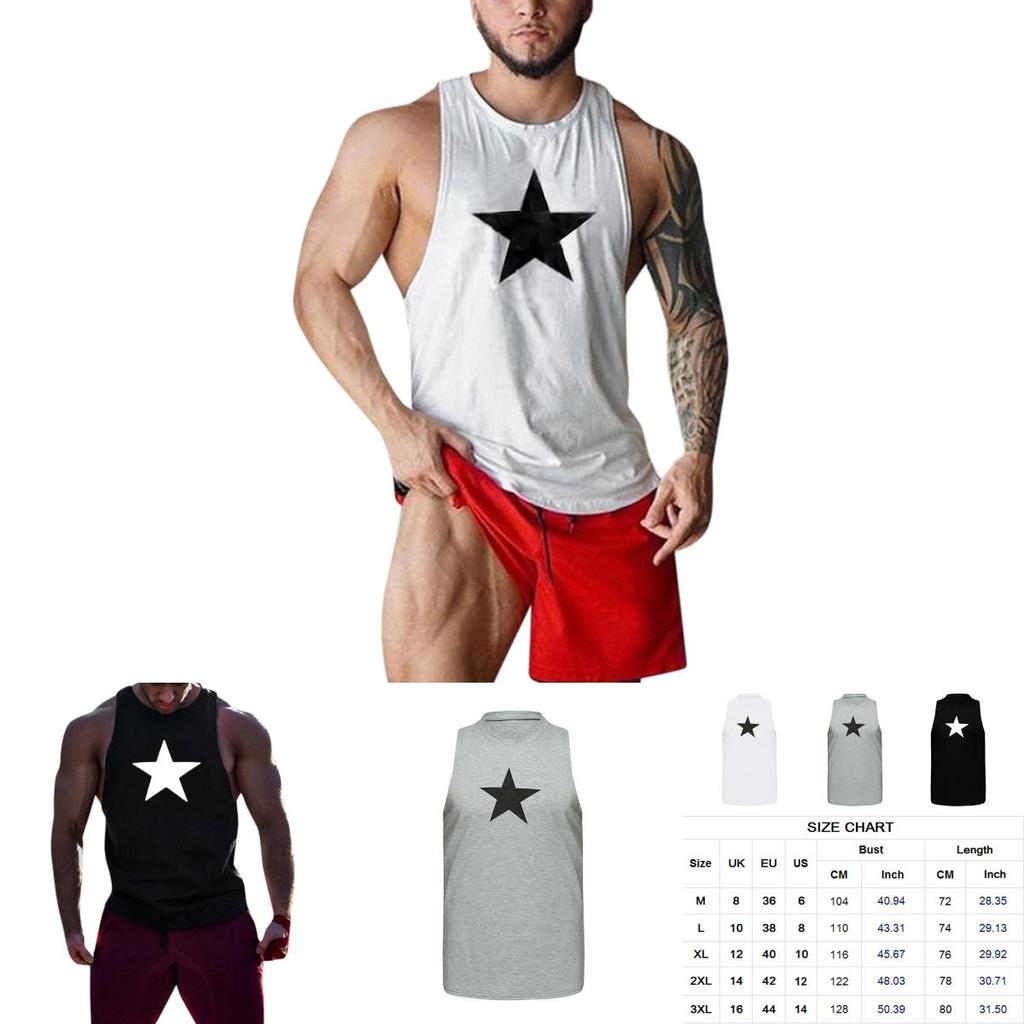Classic Men Bodybuilding Stringer Tank Top Gym Workout Tee Vest Sleeveless Muscle Shirt For All Seasons