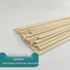 Brochettes plates en bambou pour Yakitori japonais - Jetables, Fabrication artisanale DIY.