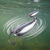 Fishing Spoon Lure Metal Bait Artificial Hard Bait Fishing Tackle for Long Distance Casting and Freshwater Saltwater Fishing