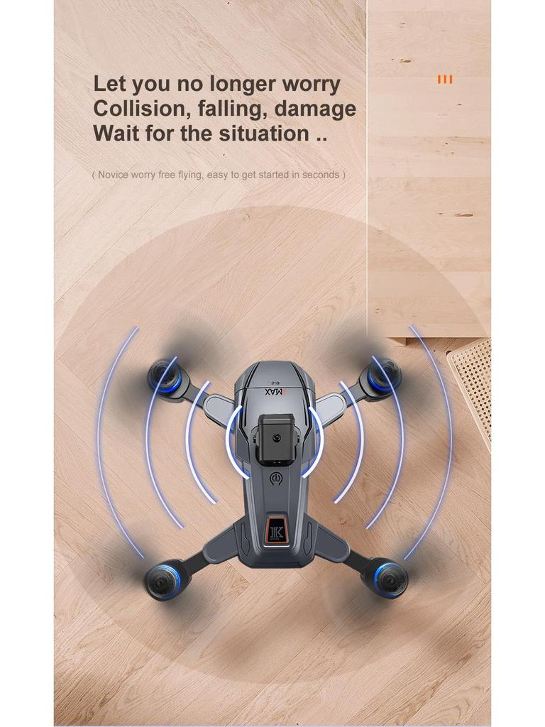 NEW K812MAX Drone: HD Aerial Photography Quadcopter with GPS Positioning & Screen Control