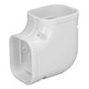 90 Degree Flat Elbow Line Cover PVC Mini AC Flat Elbow Line Cover for 1 To 2 Horsepower Air Conditioner